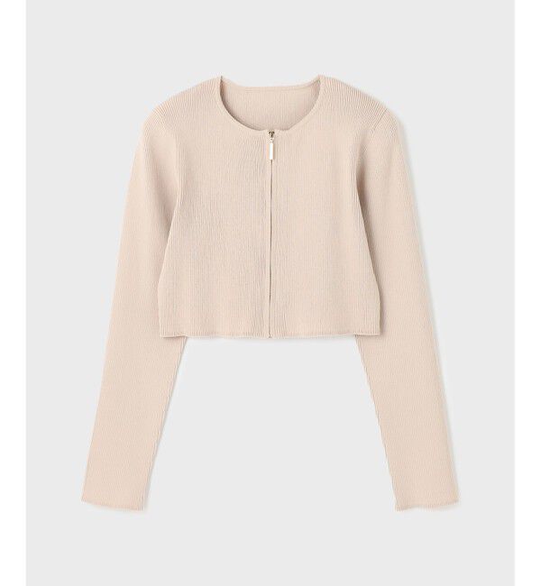 GRACE CONTINENTAL「ショートリブニットカーディガン」|ニット・セーター|