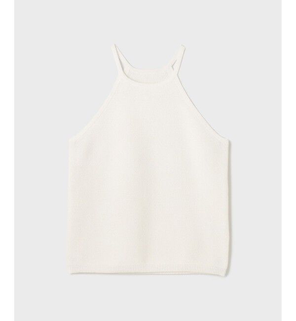  「ハイゲージ畦ニットトップ」|ニット・セーター|