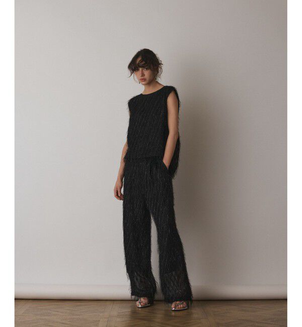  「フリンジギャザートップ」|Tシャツ・カットソー|