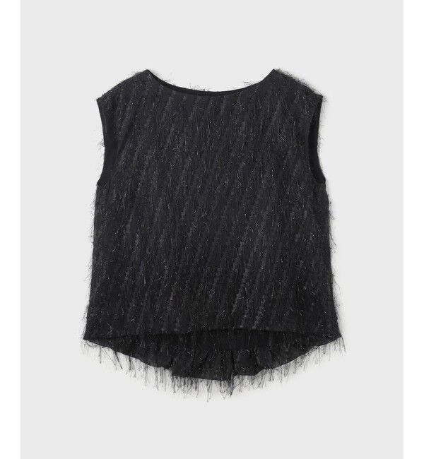  「フリンジギャザートップ」|Tシャツ・カットソー|