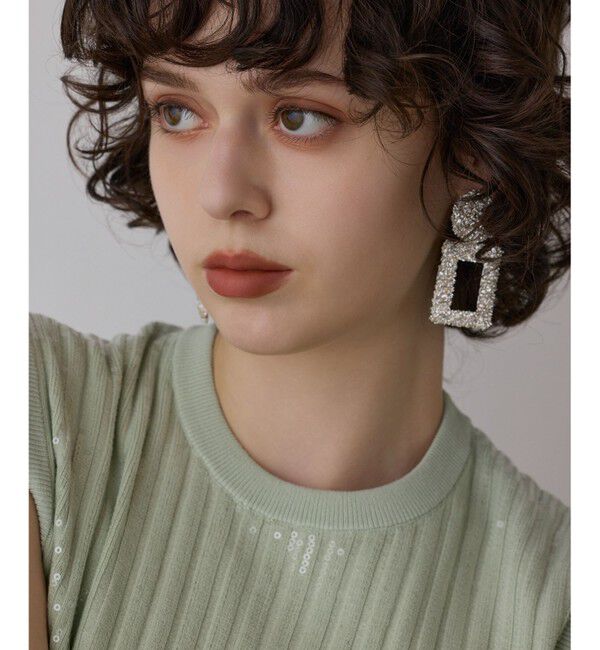 Diagram「スパンコールニットノースリーブ」|その他|