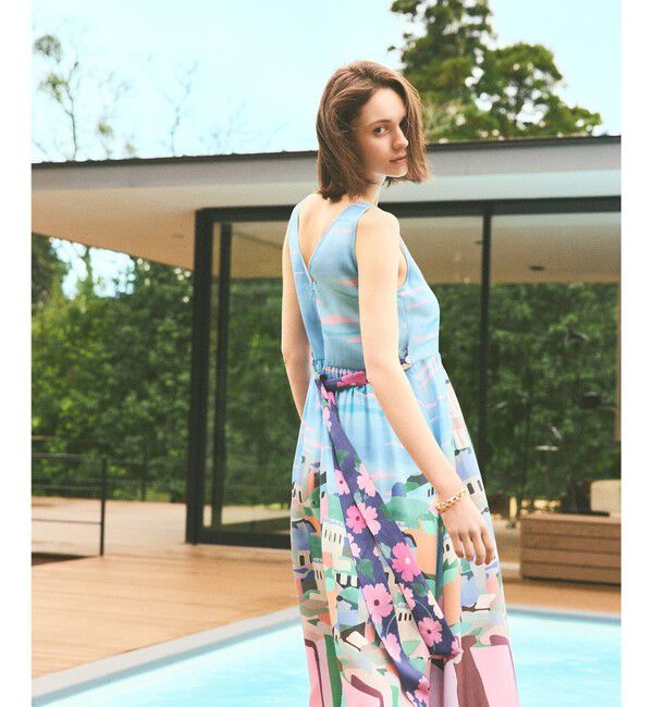 Grace Class「リゾートプリントマキシ」|ワンピース|