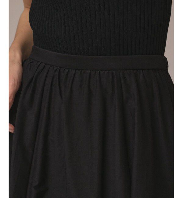 GRACE CONTINENTAL「コットンシルクティアードスカート」|スカート|