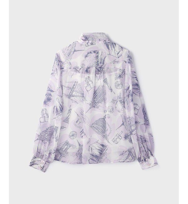 Diagram「スカ－フタイブラウス」|シャツ・ブラウス|