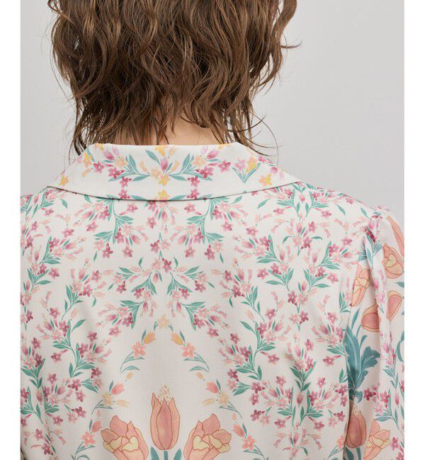 GRACE CONTINENTAL「フラワーパターンプリントワンピース」|ワンピース|