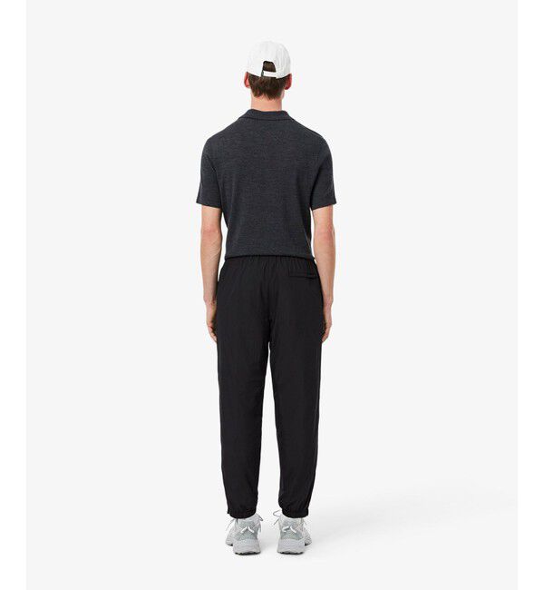 LACOSTE「ワッシャー加工 ナイロン 軽量撥水トラックパンツ」|その他|