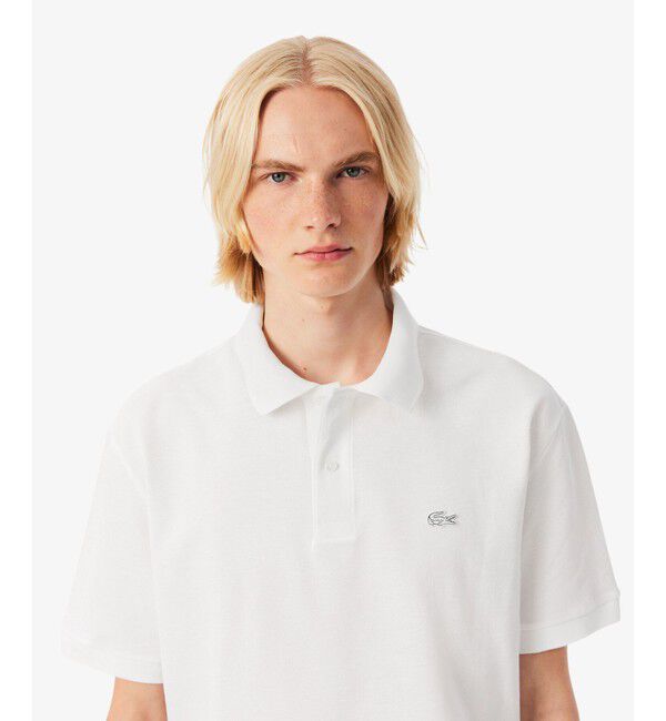 LACOSTE「ヘビーウェイトルーズフィットポロシャツ」|ポロシャツ|