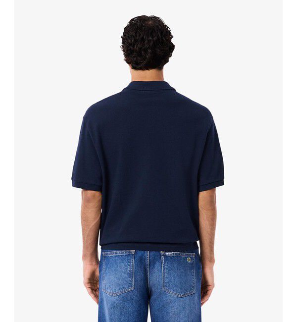 LACOSTE「ヘビーウェイトルーズフィットポロシャツ」|ポロシャツ|