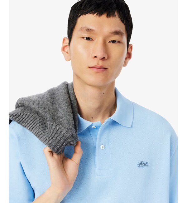 LACOSTE「ヘビーウェイトルーズフィットポロシャツ」|ポロシャツ|