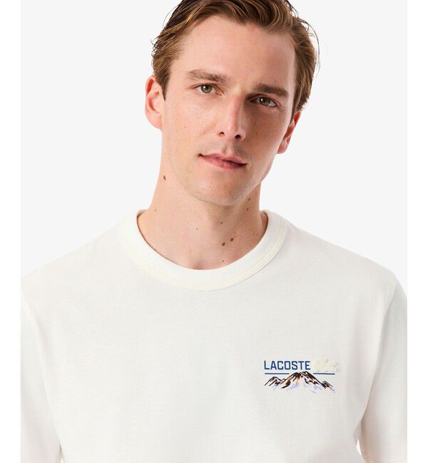 LACOSTE「シャンタコバックプリントTシャツ」|Tシャツ・カットソー|