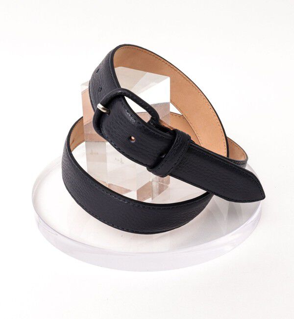 NOLLEY'S goodman「【Saddler's/サドラーズ】別注シュリンクレザー無地スペシャル30」|ベルト|ネイビー