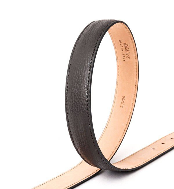 NOLLEY'S goodman「【Saddler's/サドラーズ】別注シュリンクレザー無地スペシャル30」|ベルト|