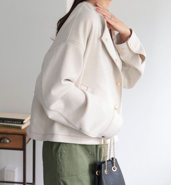 fredy emue「ダンボールスウェードライダースブルゾン」|ブルゾン・スタジャン|