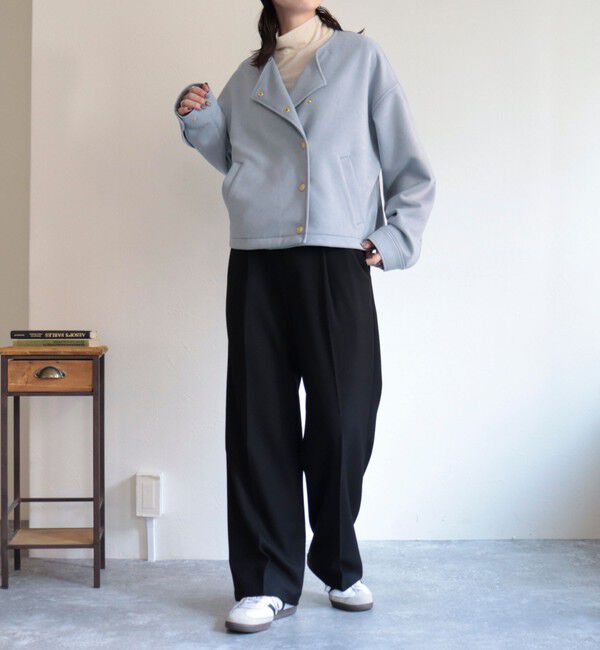 fredy emue「ダンボールスウェードライダースブルゾン」|ブルゾン・スタジャン|