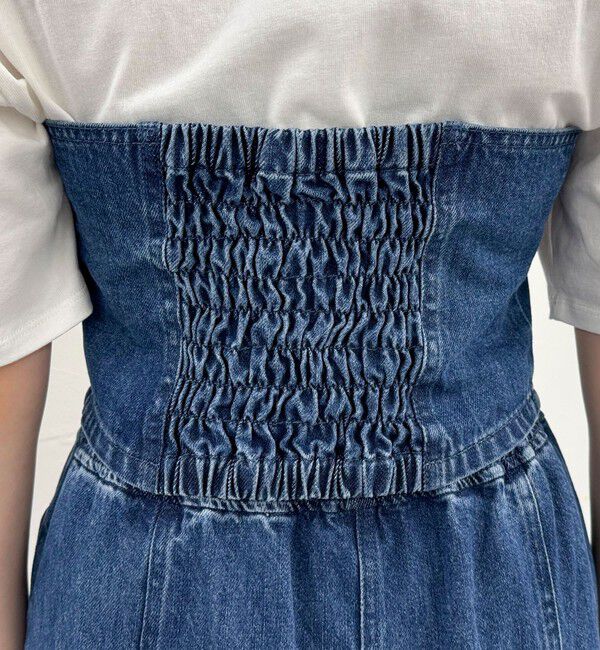 fredy emue「デニム/ミリタリービスチェ」|シャツ・ブラウス|