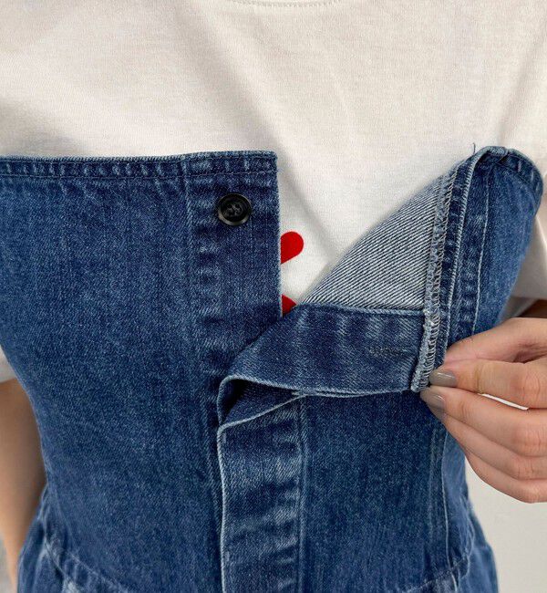 fredy emue「デニム/ミリタリービスチェ」|シャツ・ブラウス|