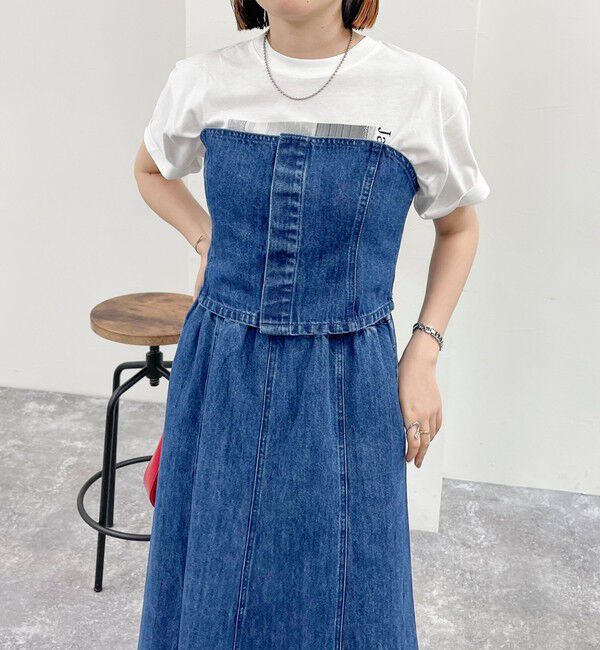 fredy emue「デニム/ミリタリービスチェ」|シャツ・ブラウス|