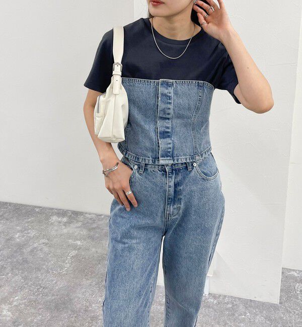 fredy emue「デニム/ミリタリービスチェ」|シャツ・ブラウス|