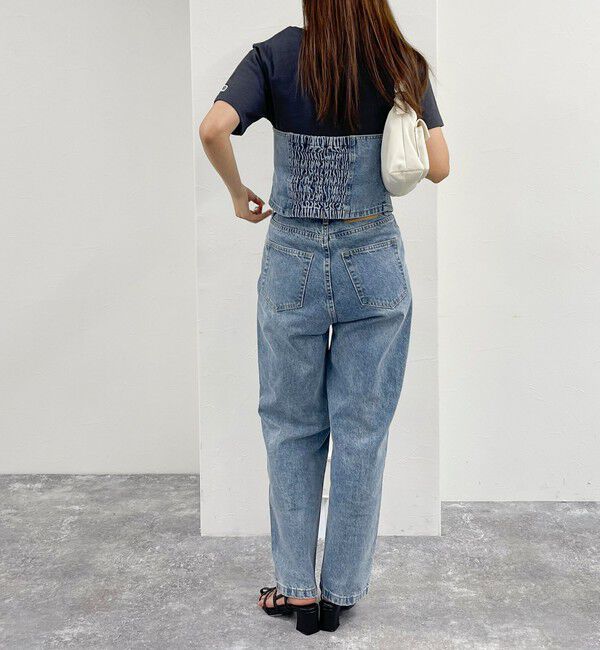 fredy emue「デニム/ミリタリービスチェ」|シャツ・ブラウス|