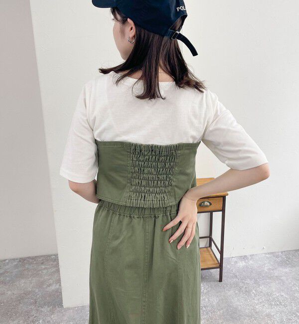 fredy emue「デニム/ミリタリービスチェ」|シャツ・ブラウス|