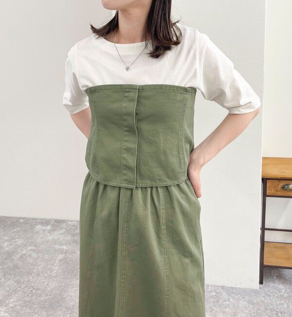 fredy emue「デニム/ミリタリービスチェ」|シャツ・ブラウス|