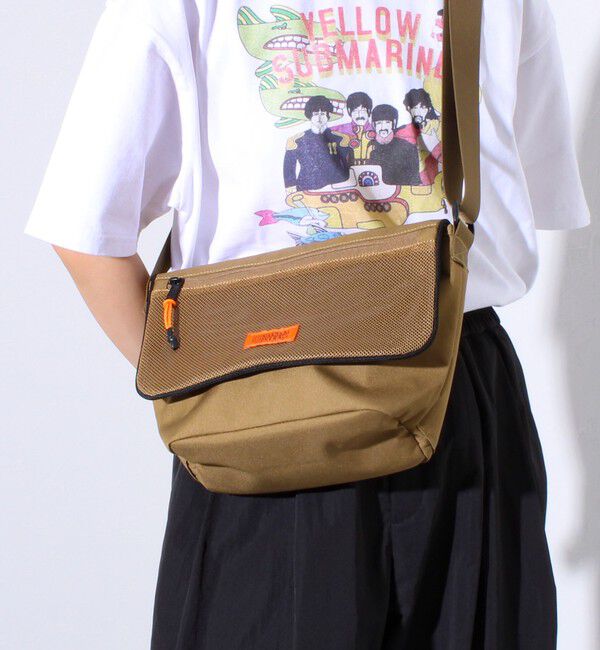 GLOSTER「【UNIVERSAL OVERALL/ユニバーサルオーバーオール】メッシュフラップショルダーバッグ」|ショルダー・メッセンジャー|