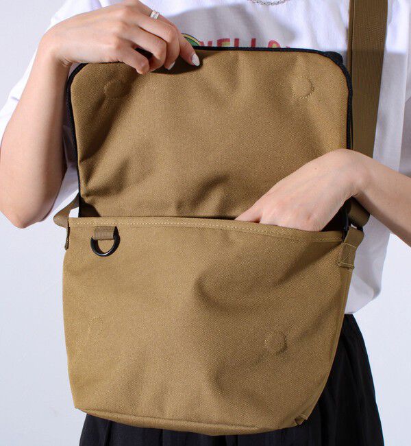 GLOSTER「【UNIVERSAL OVERALL/ユニバーサルオーバーオール】メッシュフラップショルダーバッグ」|ショルダー・メッセンジャー|