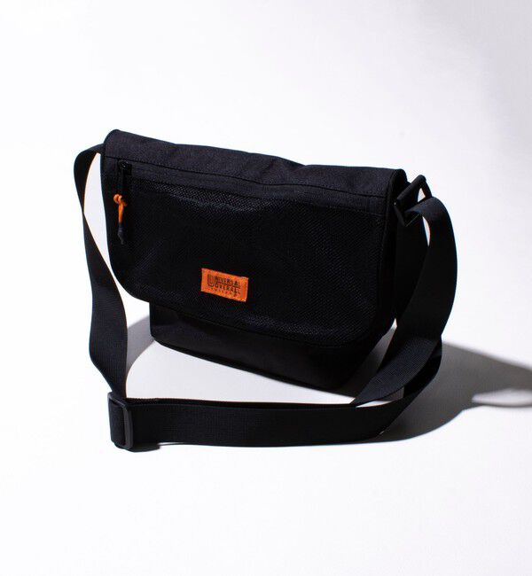 GLOSTER「【UNIVERSAL OVERALL/ユニバーサルオーバーオール】メッシュフラップショルダーバッグ」|ショルダー・メッセンジャー|