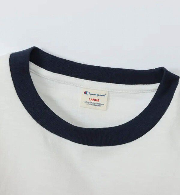 GLOSTER「【Champion/チャンピオン】ショートスリーブ リンガーTシャツ プリントT」|Tシャツ・カットソー|