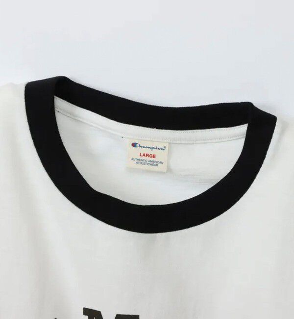 GLOSTER「【Champion/チャンピオン】ショートスリーブ リンガーTシャツ プリントT」|Tシャツ・カットソー|