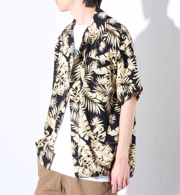 FREDY MAC「【FREDYMAC/フレディマック】レーヨンアロハシャツ オープンカラーシャツ ボタニカルプリント」|シャツ・ブラウス|