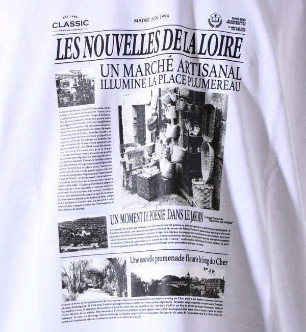 GLOSTER「【MARUDE COTTON】フォトT ロングスリーブ」|Tシャツ・カットソー|