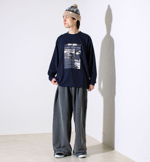 GLOSTER「【MARUDE COTTON】フォトT ロングスリーブ」|Tシャツ・カットソー|