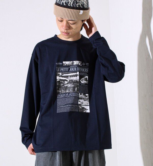 GLOSTER「【MARUDE COTTON】フォトT ロングスリーブ」|Tシャツ・カットソー|