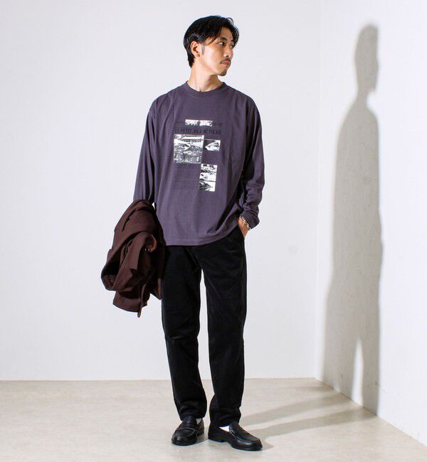 GLOSTER「【MARUDE COTTON】フォトT ロングスリーブ」|Tシャツ・カットソー|