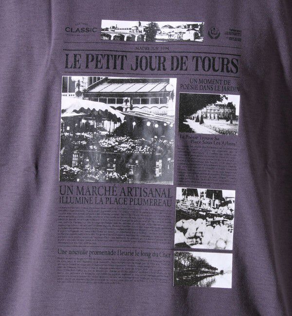 GLOSTER「【MARUDE COTTON】フォトT ロングスリーブ」|Tシャツ・カットソー|