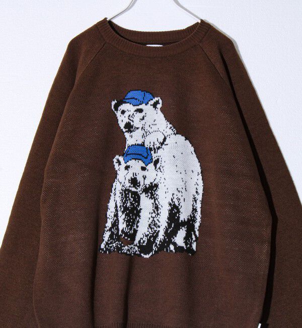 FREDY MAC「【FREDYMAC/フレディマック】アニマル柄 ジャガードニット」|ニット・セーター|