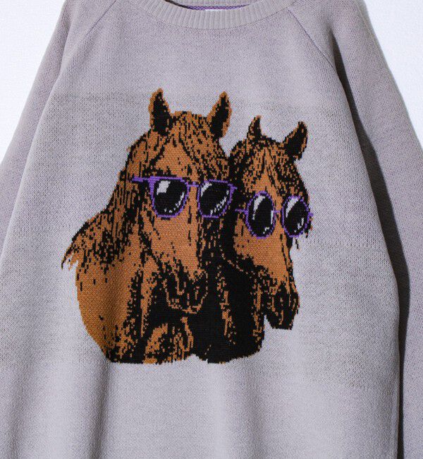 FREDY MAC「【FREDYMAC/フレディマック】アニマル柄 ジャガードニット」|ニット・セーター|