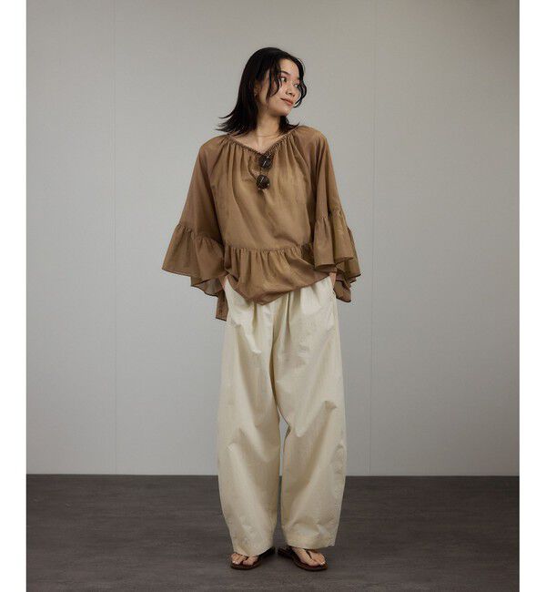 SALON adam et rope'「ウォーターリぺレントイージーカービーパンツ［撥水加工］」|チノ|