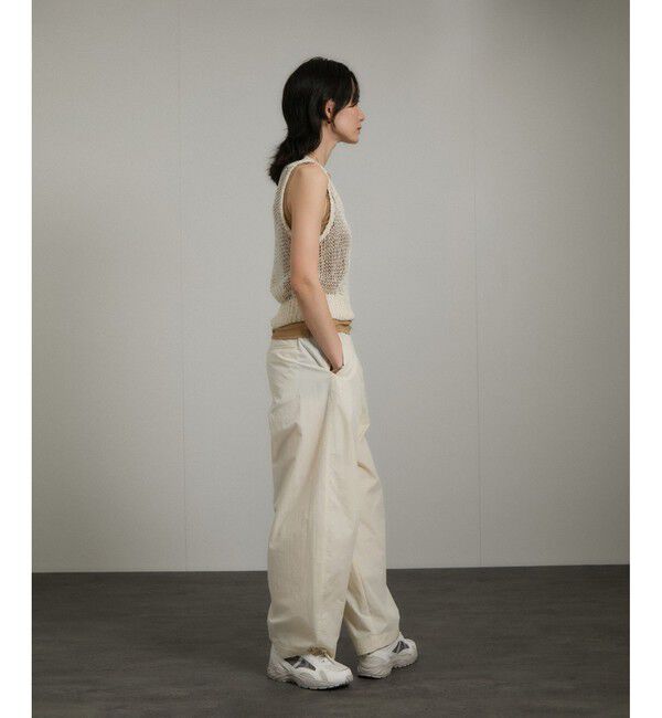 SALON adam et rope'「シアーコントラストカップ付きタンク」|タンクトップ|