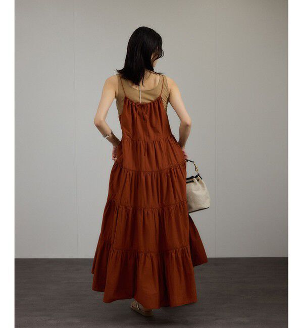 SALON adam et rope'「シアーコントラストカップ付きタンク」|タンクトップ|