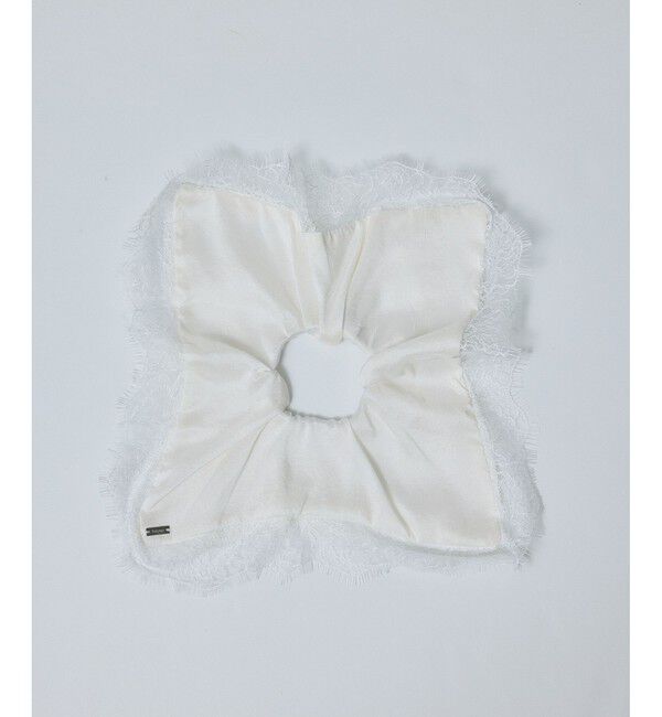 SALON adam et rope'「【heyep（ヘイップ）】Silk Lace Scrunchie」|ヘアゴム・シュシュ|