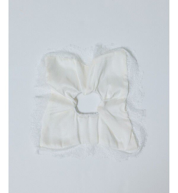 SALON adam et rope'「【heyep（ヘイップ）】Silk Lace Scrunchie」|ヘアゴム・シュシュ|