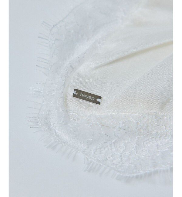 SALON adam et rope'「【heyep（ヘイップ）】Silk Lace Scrunchie」|ヘアゴム・シュシュ|