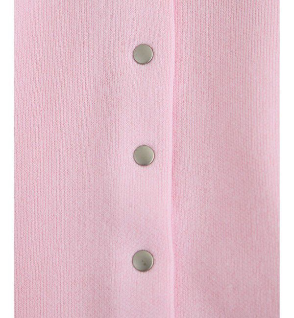 SALON adam et rope'「【WEB限定】ブルジョンボタンクルーネックカーディガン」|カーディガン|