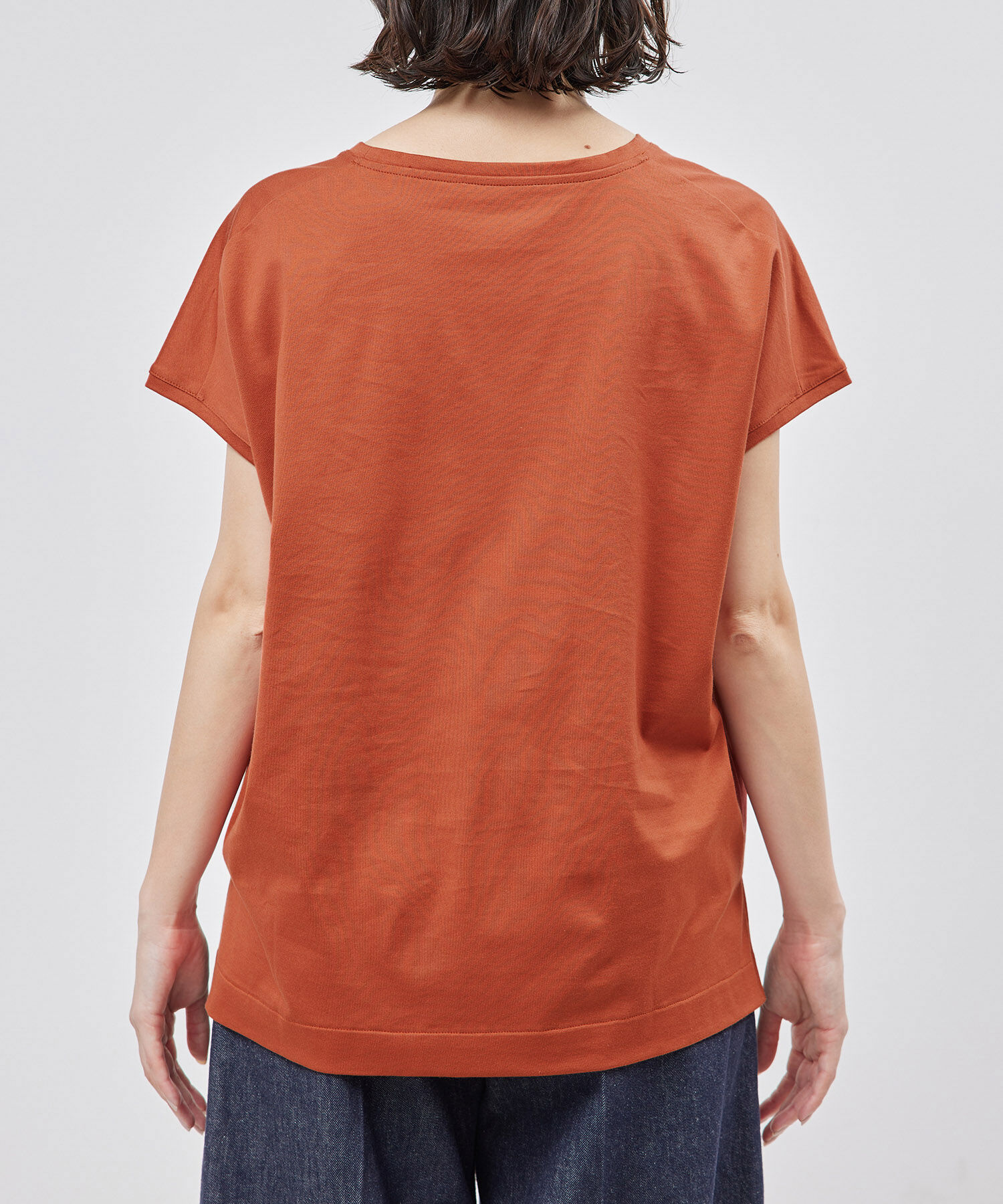 ROPE「【洗える】【一部カラー接触冷感】アームレットTシャツ」|Tシャツ・カットソー|