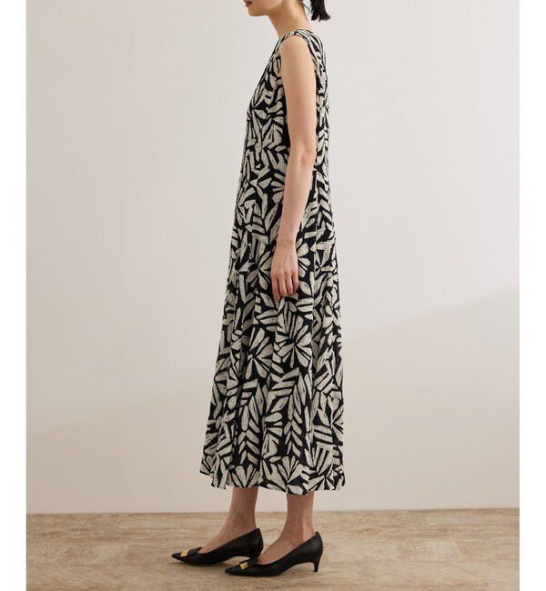 ROPE「【DEVEAUX（デヴォー）】Aラインフレアワンピース/洗える」|ワンピース|