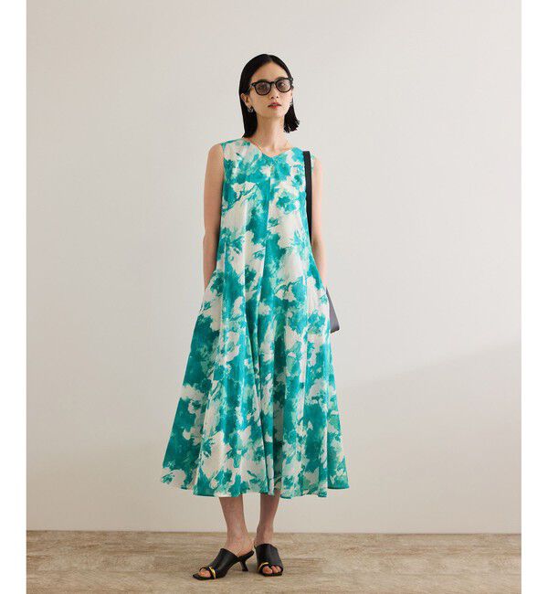 ROPE「【DEVEAUX（デヴォー）】Aラインフレアワンピース/洗える」|ワンピース|