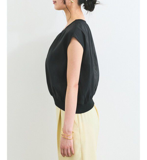 VIS「【接触冷感】楊柳シアードッキングカットプルオーバー」|Tシャツ・カットソー|