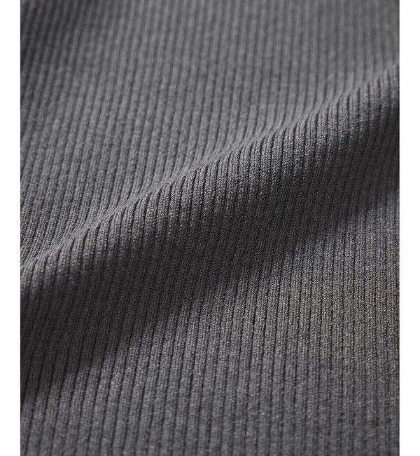 VIS「【美得】オフショルダーモチモチリブニット/好評につき再入荷」|ニット・セーター|